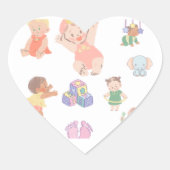 Autocollants Bébé Fille Mignons – Stick Adorables (Devant)