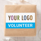 Autocollants bénévoles personnalisés Étiquettes av (En situation)