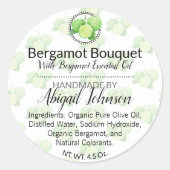 Autocollants Bergamot Scruter ou Soap fabriqués à  (Devant)