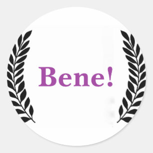 Autocollants bien faits du travail pour les