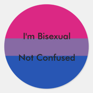 Autocollants bisexuels de fierté