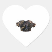 Autocollants Black Labrador (Devant)