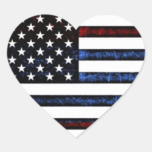 Autocollants bleus blancs rouges patriotiques de
