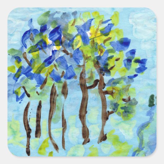Autocollants Blue grove (Devant)