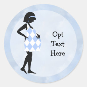 Autocollants Blue Mom to Be