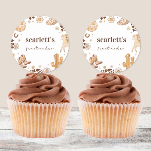 Autocollants Boho First Rodeo Cowgirl