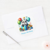 Autocollants Bonne Fête Panda (Enveloppe)