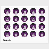 Autocollants Boo Ghost Halloween (Feuille)
