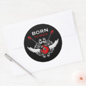 Autocollants Born To Rock (Enveloppe)