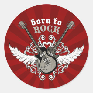 Autocollants Born To Rock