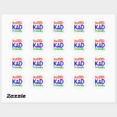 Autocollants Boston Kid Friendly (Feuille)
