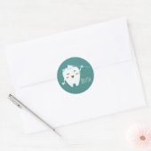 Autocollants Brosse à dents (feuille de 20) (Enveloppe)
