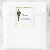 Autocollants Cadeau Témoins de Mariage (Sac)