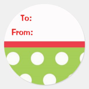 Autocollants cadeaux de Noël