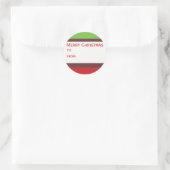Autocollants cadeaux de Noël (Sac)