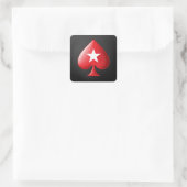 Autocollants Carrés, Brillant (Sac)