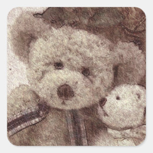 Autocollants Carroll Teddy Bear