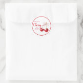 Autocollants Cerise sur le Gâteau (Sac)