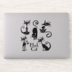 Autocollants Chat Noir