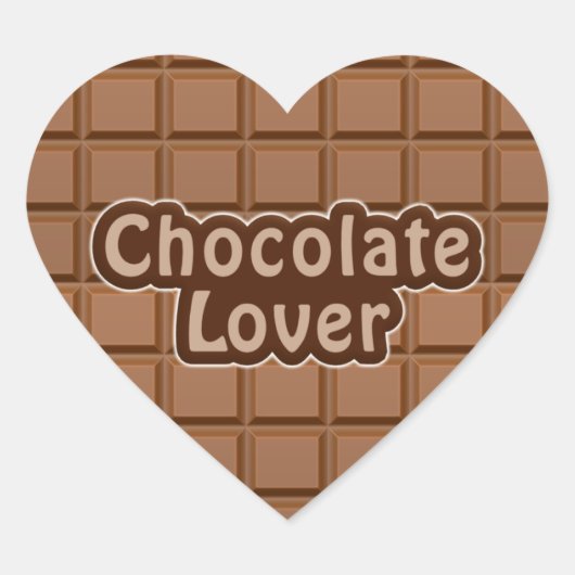 Autocollants Chocolate Lover (Devant)