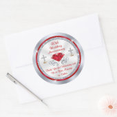 Autocollants Christian Personnalisable 40e Anniver (Enveloppe)