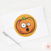 Autocollants Citrouille Halloween 8 (Enveloppe)
