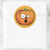 Autocollants Citrouille Halloween 8 (Sac)