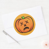 Autocollants Citrouille Halloween 9 (Enveloppe)