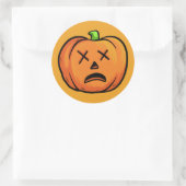 Autocollants Citrouille Halloween 9 (Sac)
