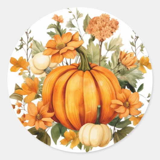 Autocollants Citrouilles d'automne (Devant)
