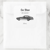 Autocollants classiques personnalisés (Sac)