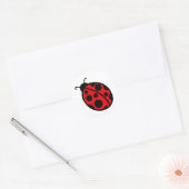 Autocollants Coccinelle Rouge (Enveloppe)
