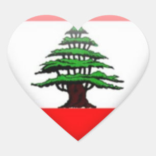 Autocollants Cœur du Liban