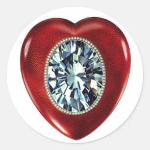 Autocollants Coeur Faberge
