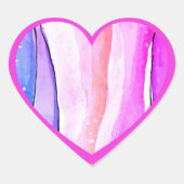 autocollants coeur Love (Devant)