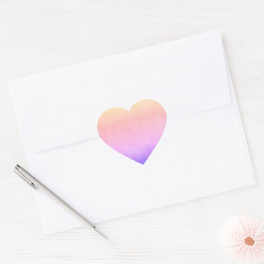 autocollants coeur Love (Enveloppe)