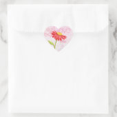 Autocollants Cœur Saint-Valentin Amour Rouge Daisy (Sac)