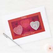 Autocollants coeurs de la Saint-Valentin (Enveloppe)