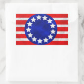 Autocollants coloniaux de bannière étoilée (Sac)