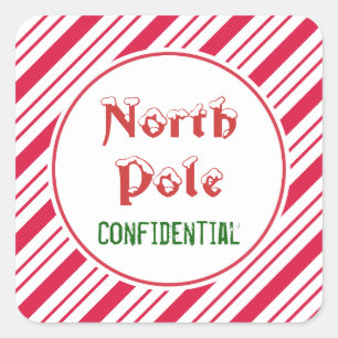 Autocollants confidentiels du pôle Nord