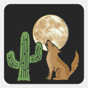 Autocollants Coyote AB-Howling