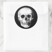 Autocollants crâniens ronds (Sac)