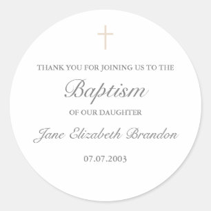 Autocollants croisés simples en crème de café