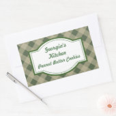Autocollants Cuisine Country Green (Enveloppe)