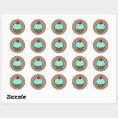 Autocollants Cupcake (Feuille)