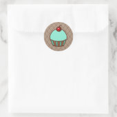 Autocollants Cupcake (Sac)