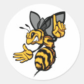 Autocollants d'abeille féroce (Devant)