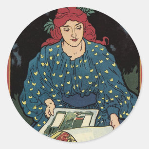 Autocollants d'affiche de Nouveau d'art