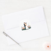 Autocollants d'amour élégamment éternel (Enveloppe)