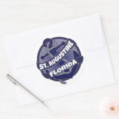Autocollants d'ancre St. Augustine Florida (Enveloppe)